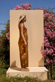 Dune Jumpsuit - Blown Pink Flower