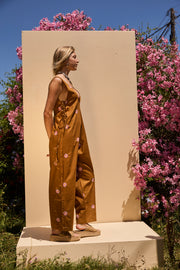 Dune Jumpsuit - Blown Pink Flower