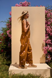 Dune Jumpsuit - Blown Pink Flower